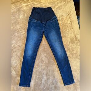 Ingrid & Isabel Dark Blue Maternity Jeggings
